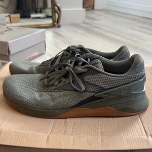 Reebok Nano Men's Olive Athletic Shoes